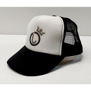 Vtg Otto Custom Crown Hook Foam Front Mesh Back Trucker Hat 39-169 Vented Adjust